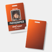 Badges d'identification personnalisés pour événeme (Avant & arrière)