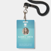 Badges d'odontologue dentiste dentaire (Avant avec lanière)