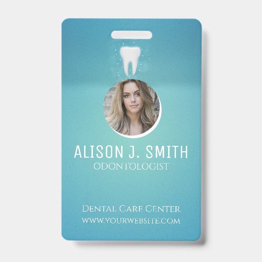 Badges d'odontologue dentiste dentaire (Avant)