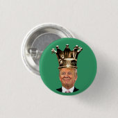 Badges Le Roi Trump (Devant & derrière)