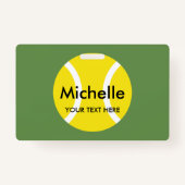 Badges nominatifs faits sur commande pour le (Devant)