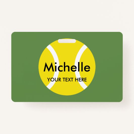 Badges nominatifs faits sur commande pour le (Devant)