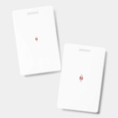 Badges personnalisés | Conceptions durables et per (Avant & arrière)