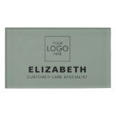 Badges Professionnels Personnalisés Avec Logo (Devant)