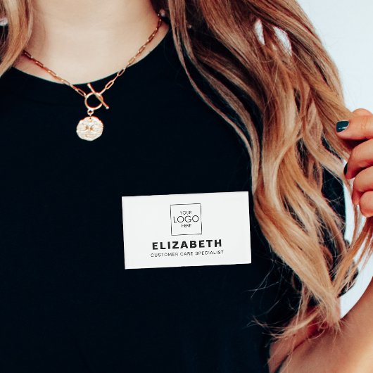 Badges Professionnels Personnalisés Avec Logo