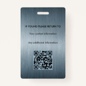 Badges Publics De Notaire (Dos)