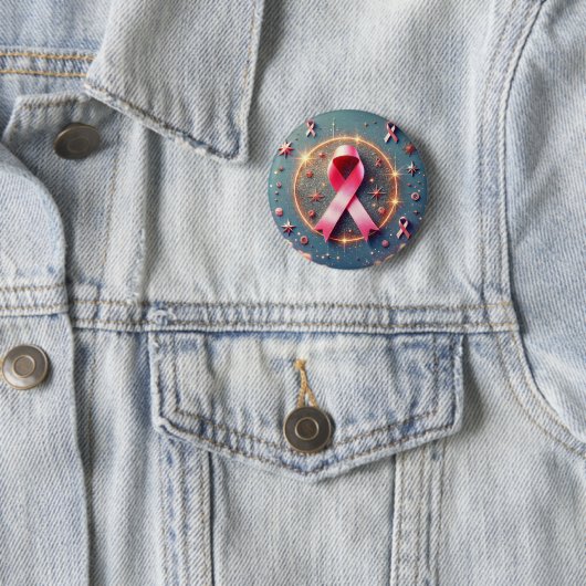 Badges ruban rose ! (En situation)