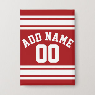 Badges Sports Jersey with Your Name and Number