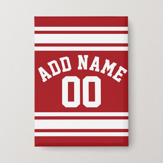 Badges Sports Jersey with Your Name and Number (Recto)