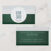 Badget générique avec Carte de visite arrière - pl (Devant / Derrière)