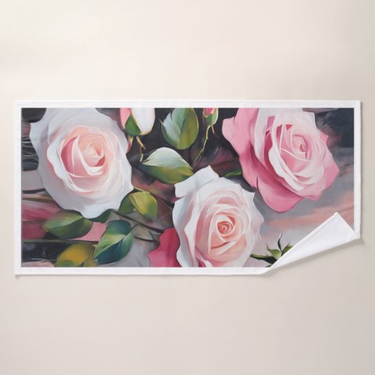 Badhanddoek met Rozen (Badhanddoek)
