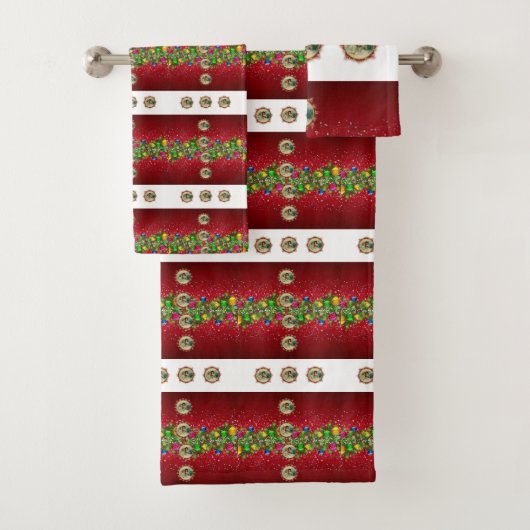 Badhanddoek Sets Kerstmis Bad Handdoek (Insitu)