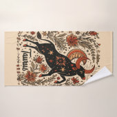 Badhanddoek Stier Hemelse Zodiac Art (Badhanddoek)