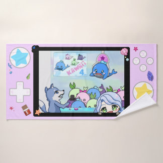 Badhanddoeken Roze Badhanddoek