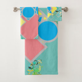 Badhanddoeken set bad handdoek