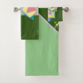 Badhanddoeken set bad handdoek