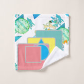 Badhanddoeken set bad handdoek (Wasdoekje)