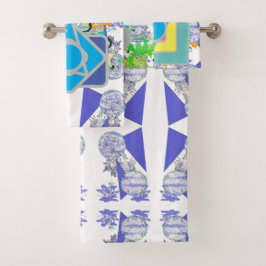 Badhanddoeken set bad handdoek