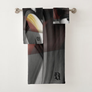 Badhanddoekenset Abstracte Trend Interieur Decorat Bad Handdoek