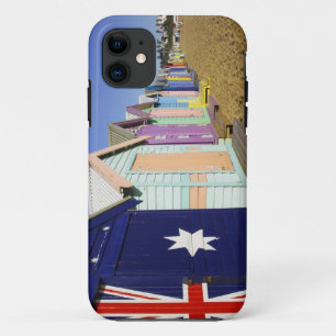 Badhokjes, Middle Brighton Beach, Port iPhone 11 Hoesje