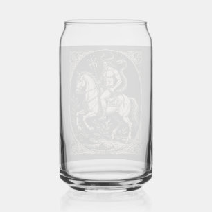 Badin Demonen Krijger Majesteit Blikvorm Glas