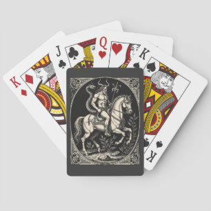 Badin Demonen Krijger Majesteit Pokerkaarten