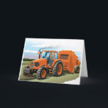 badine la carte d'anniversaire de tracteur<br><div class="desc">Carte de thème de tracteur pour l'anniversaire ou toute autre occasion spéciale. Cette carte précise - matchs notre T-shirt de tracteur d'enfants qui est disponible chez www.shirtsthatgo.com</div>