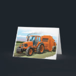 badine la carte d'anniversaire de tracteur<br><div class="desc">Carte de thème de tracteur pour l'anniversaire ou toute autre occasion spéciale. Cette carte précise - matchs notre T-shirt de tracteur d'enfants qui est disponible chez www.shirtsthatgo.com</div>