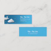 Badine le carte de visite orienté (Devant / Derrière)