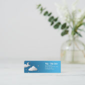 Badine le carte de visite orienté (Debout devant)