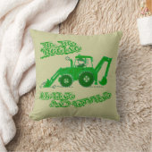 Badine le coussin vert défonceur de garçon (Couverture)