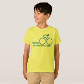 Badine le futur cycliste appelé T-shirt (Devant entier)