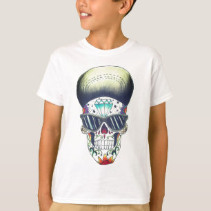 badine le nouveau T-shirt de crâne de sucre