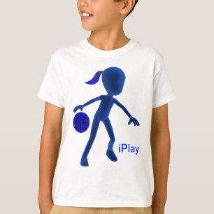 Badine le T-shirt iPlay de basket-ball