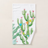 Badkamer Handdoek Set Boho Llama Bohemian Cacti De (Handdoek)