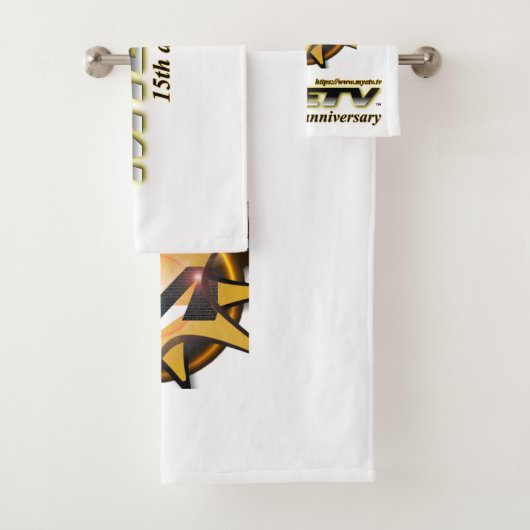 Badkamer handdoek Set van MYETV - 15 jaar (Insitu)