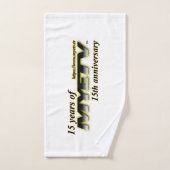 Badkamer handdoek Set van MYETV - 15 jaar (Handdoek)