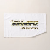 Badkamer handdoek Set van MYETV - 15 jaar (Handdoek)