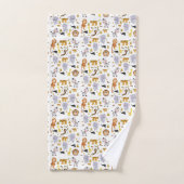 Badkamer handdoek sets Aap Olifant (Handdoek)