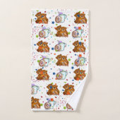 Badkamer Handdoek Sets Bloemen Teddy Beer (Handdoek)