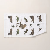 Badkamer handdoek sets dinosaurus (Handdoek)