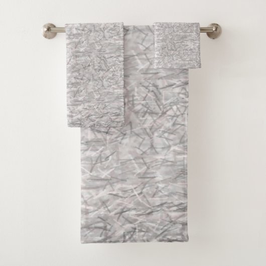 Badkamer handdoek sets grijs (Insitu)