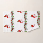 Badkamer handdoek sets Kerstmis Kerstman (Handdoek)