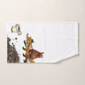 Badkamer handdoek sets muis vos worm (Handdoek)