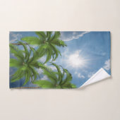Badkamer handdoek sets palmboom (Handdoek)