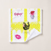 Badkamer handdoek sets parfum (Wasdoekje)