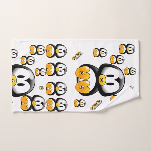 Badkamer handdoek sets Pinguïn (Handdoek)