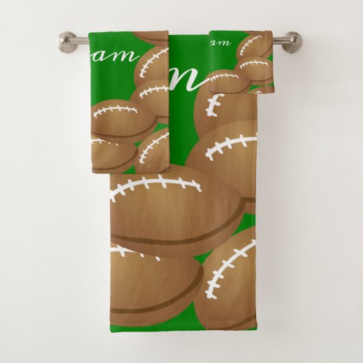 Badkamer handdoek sets sport Football (Insitu)