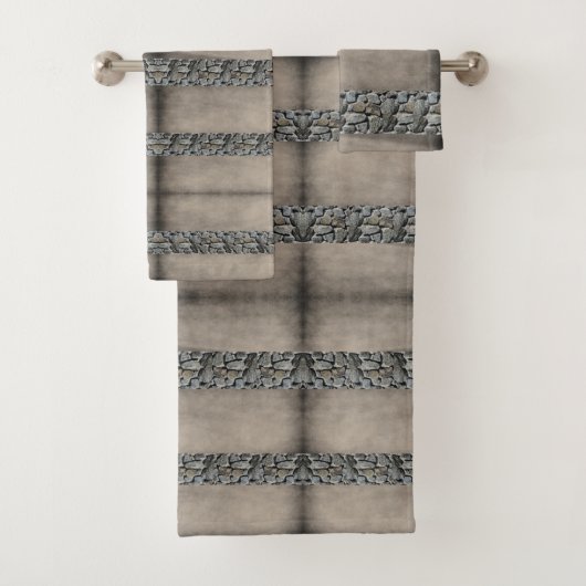 Badkamer handdoek sets steen (Insitu)