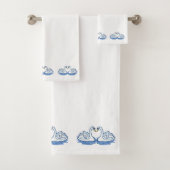 Badkamer handdoek zwaan (Insitu)